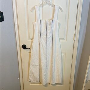 Vici Elegant Strapless Cream Dress